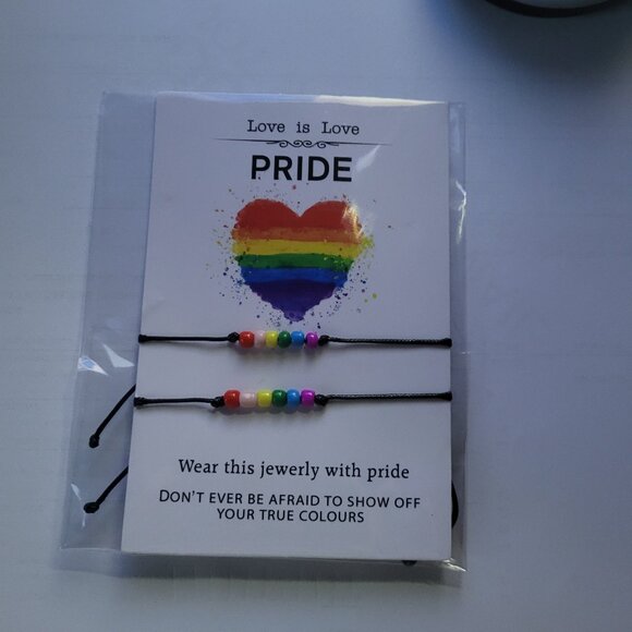 "Love is Love" Pride Bracelets - Picture 1 of 1